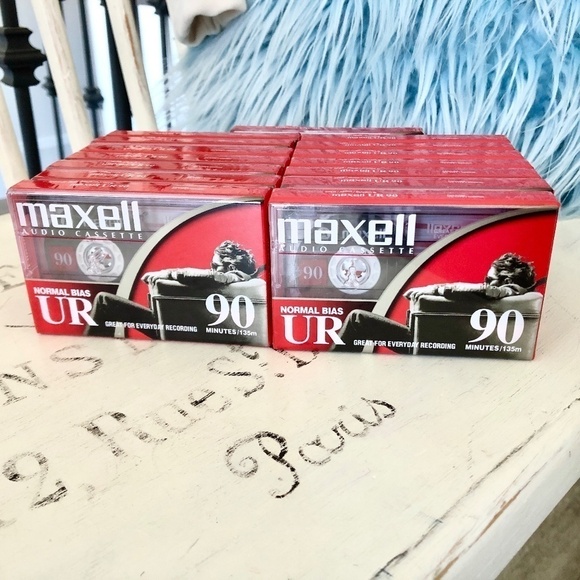 Maxell, Blank Cassette Tapes, 15, Blank Audio Cassette Tapes, 90 Minutes, New - Picture 2 of 6